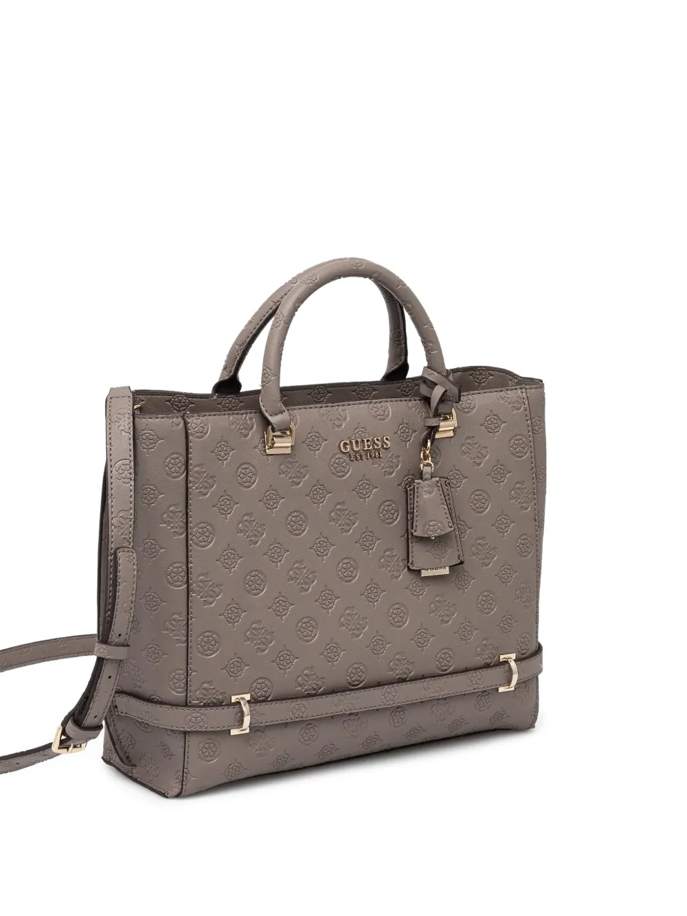 GUESS USA Shopper met logo-reliëf Grijs