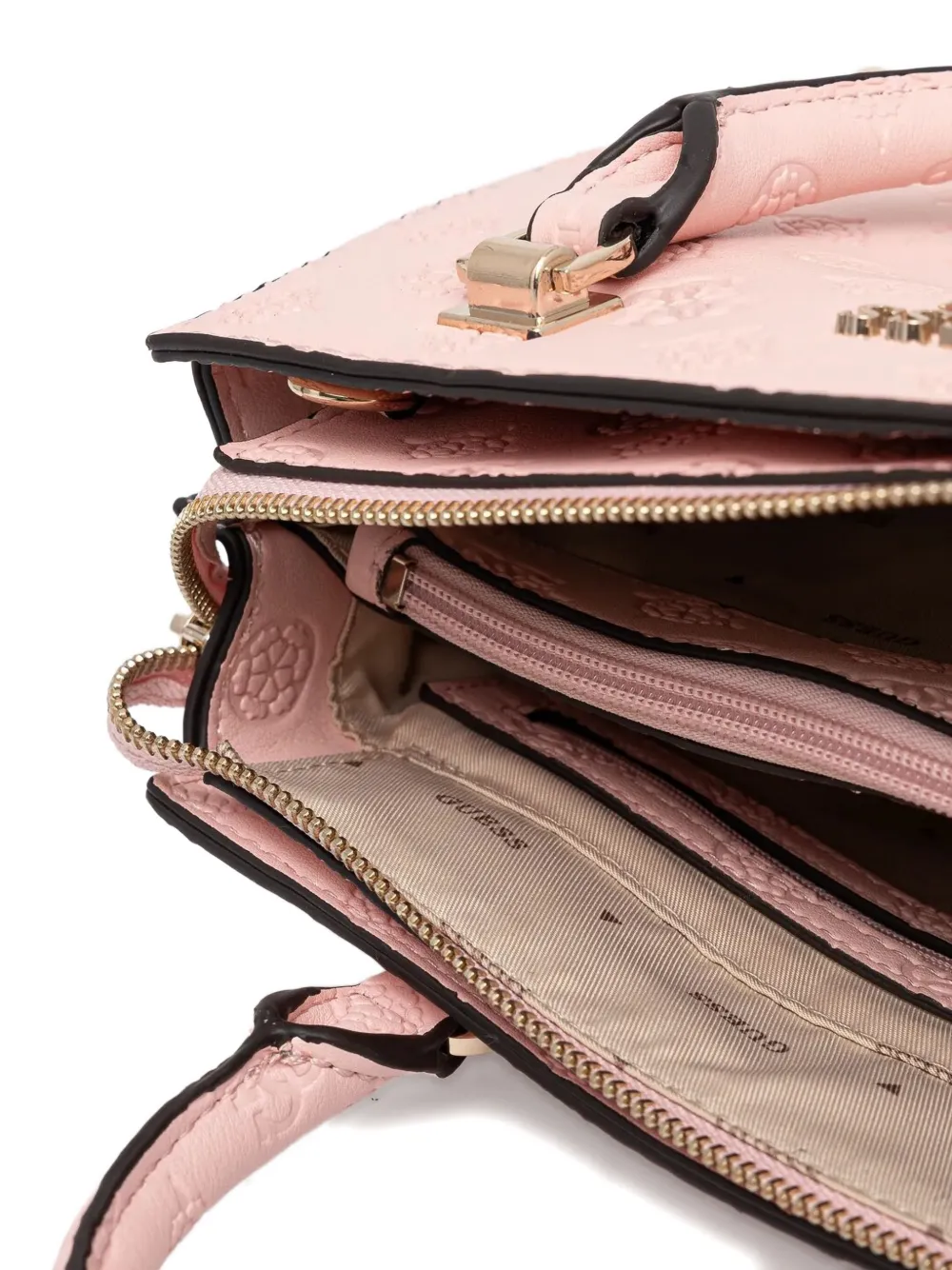 GUESS USA Leren tas Roze