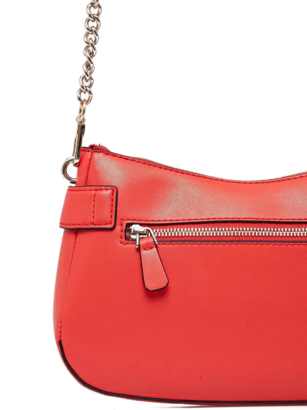 GUESS USA ロゴ ショルダーバッグ | レッド | FARFETCH JP