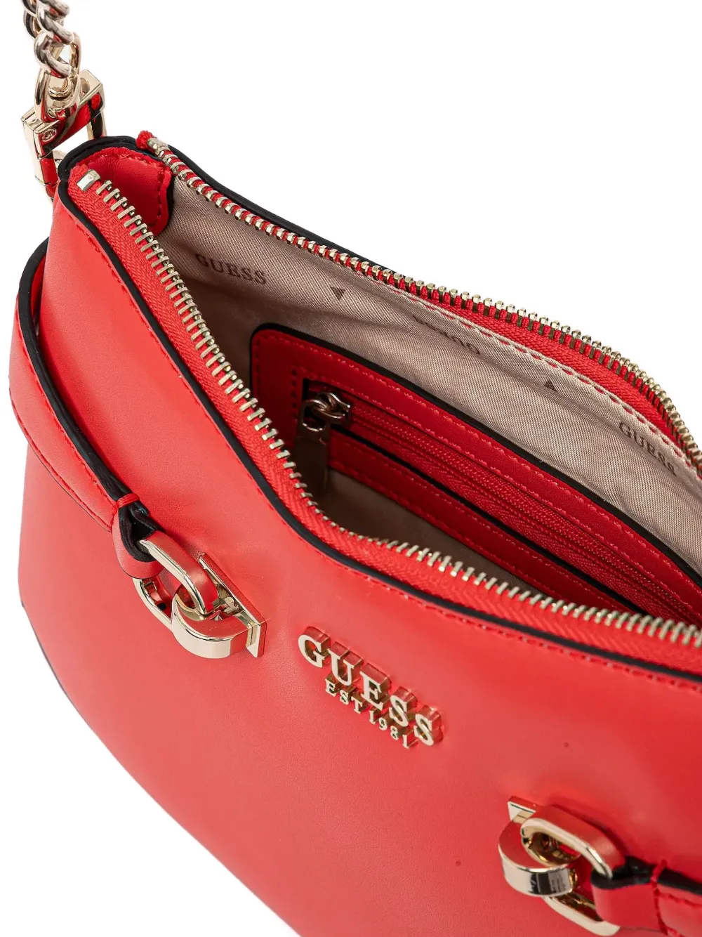 GUESS USA Schoudertas met logo Rood