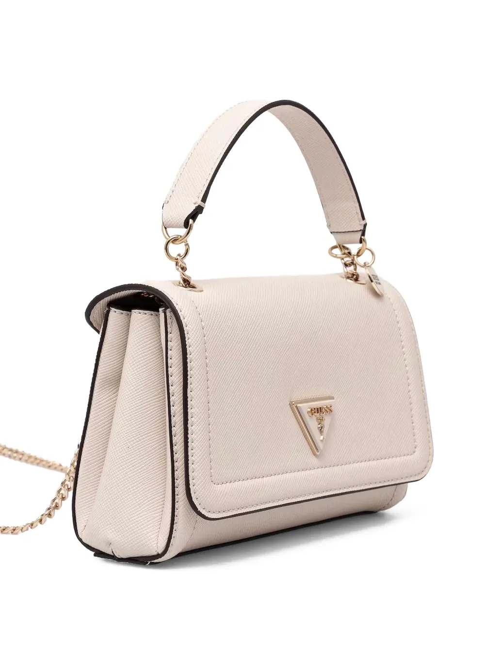 GUESS USA Crossbodytas met logoplakkaat - Beige