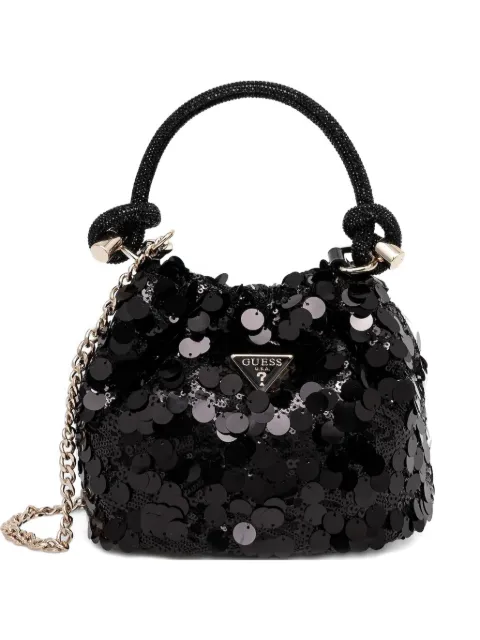 GUESS USA Holiday sequin-embellished mini bag