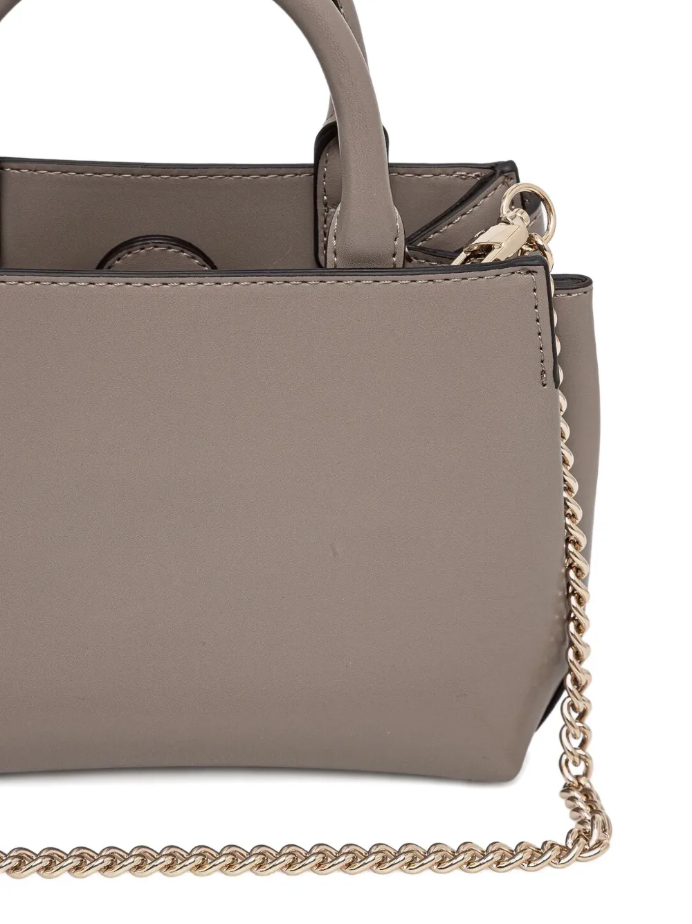 GUESS USA Tas met kettingdetail en handgreep Grijs