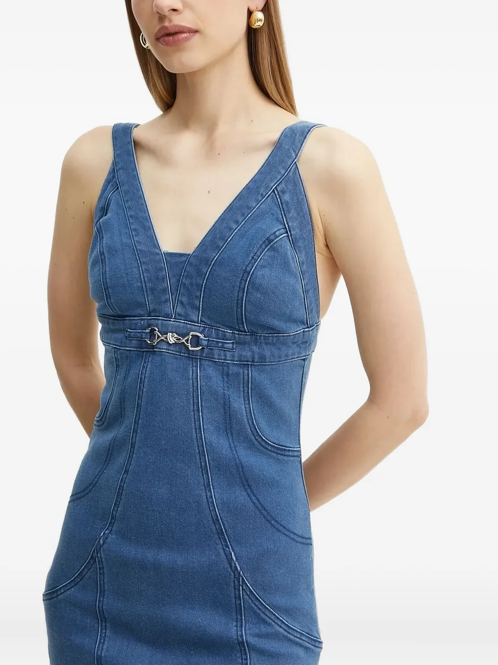 GUESS USA Denim jurk Blauw