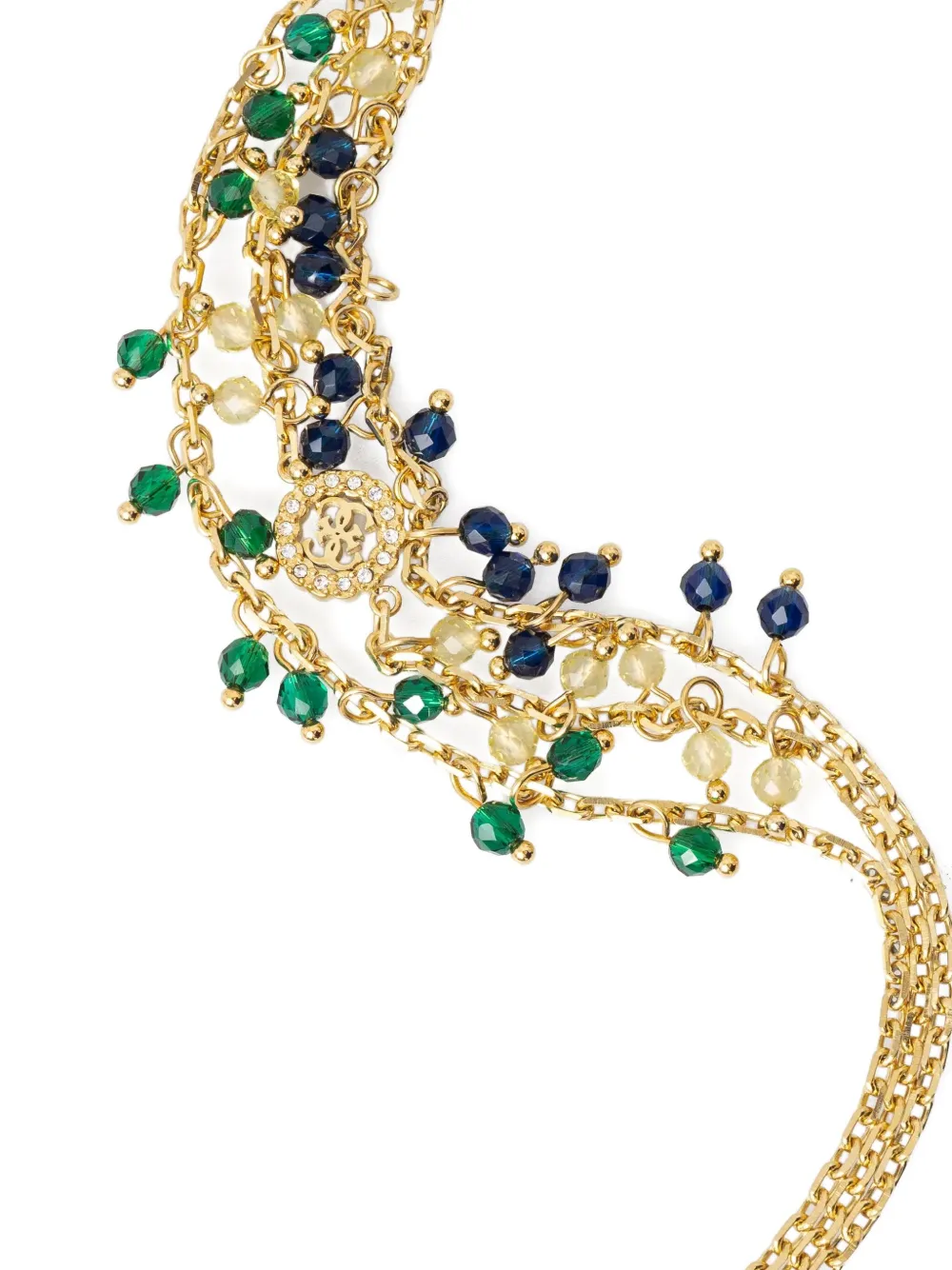 GUESS USA beaded multi-chain bracelet | Image 2