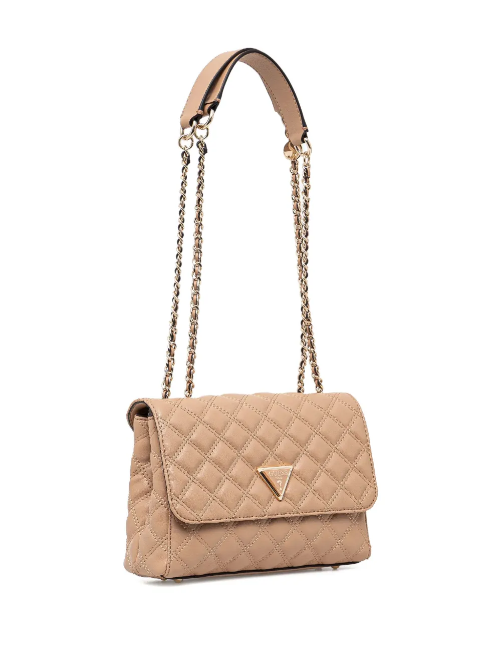 GUESS USA Gewatteerde crossbodytas Beige