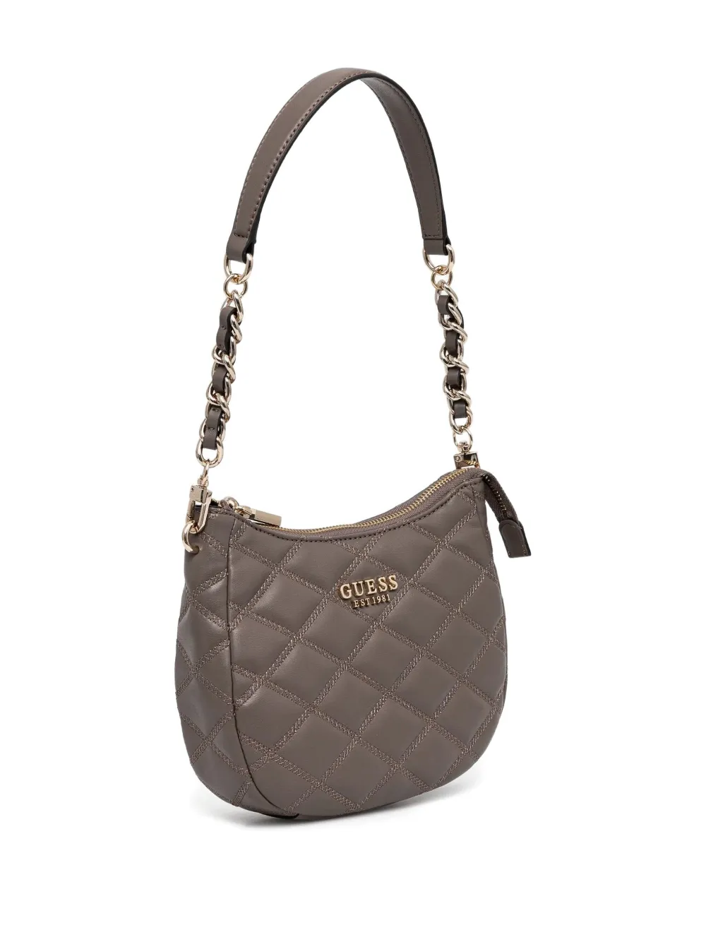 GUESS USA Gewatteerde schoudertas - Beige