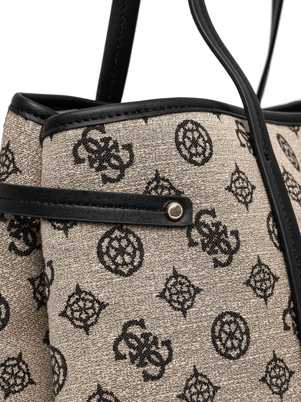 GUESS USA Shopper met monogram Beige