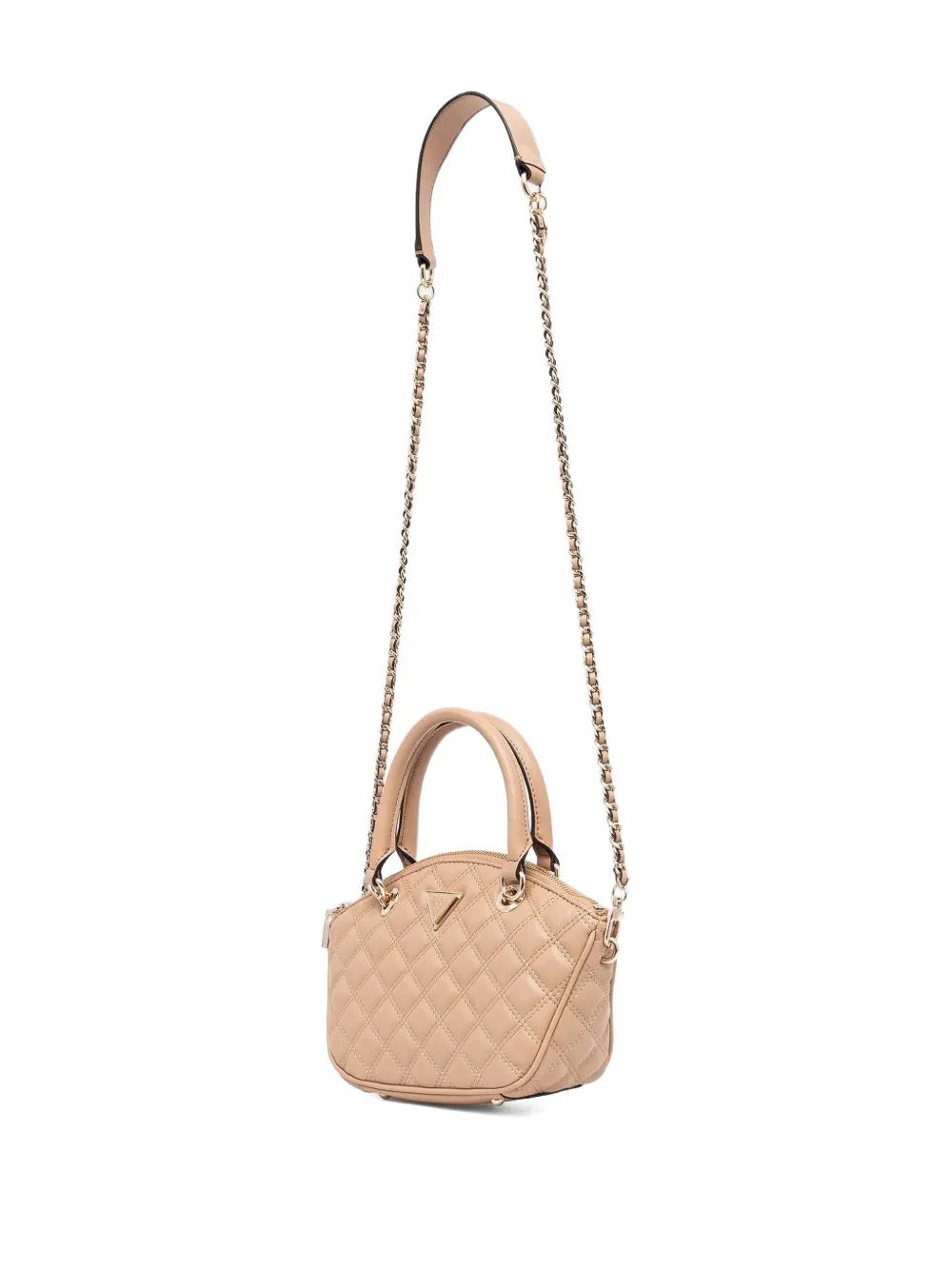 GUESS USA Gewatteerde mini-schoudertas - Beige