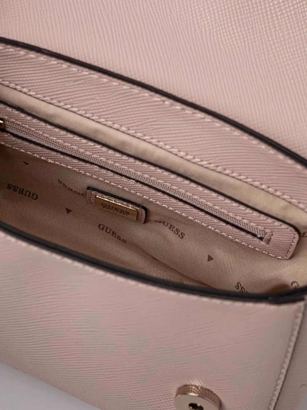 GUESS USA Shopper met logo Roze
