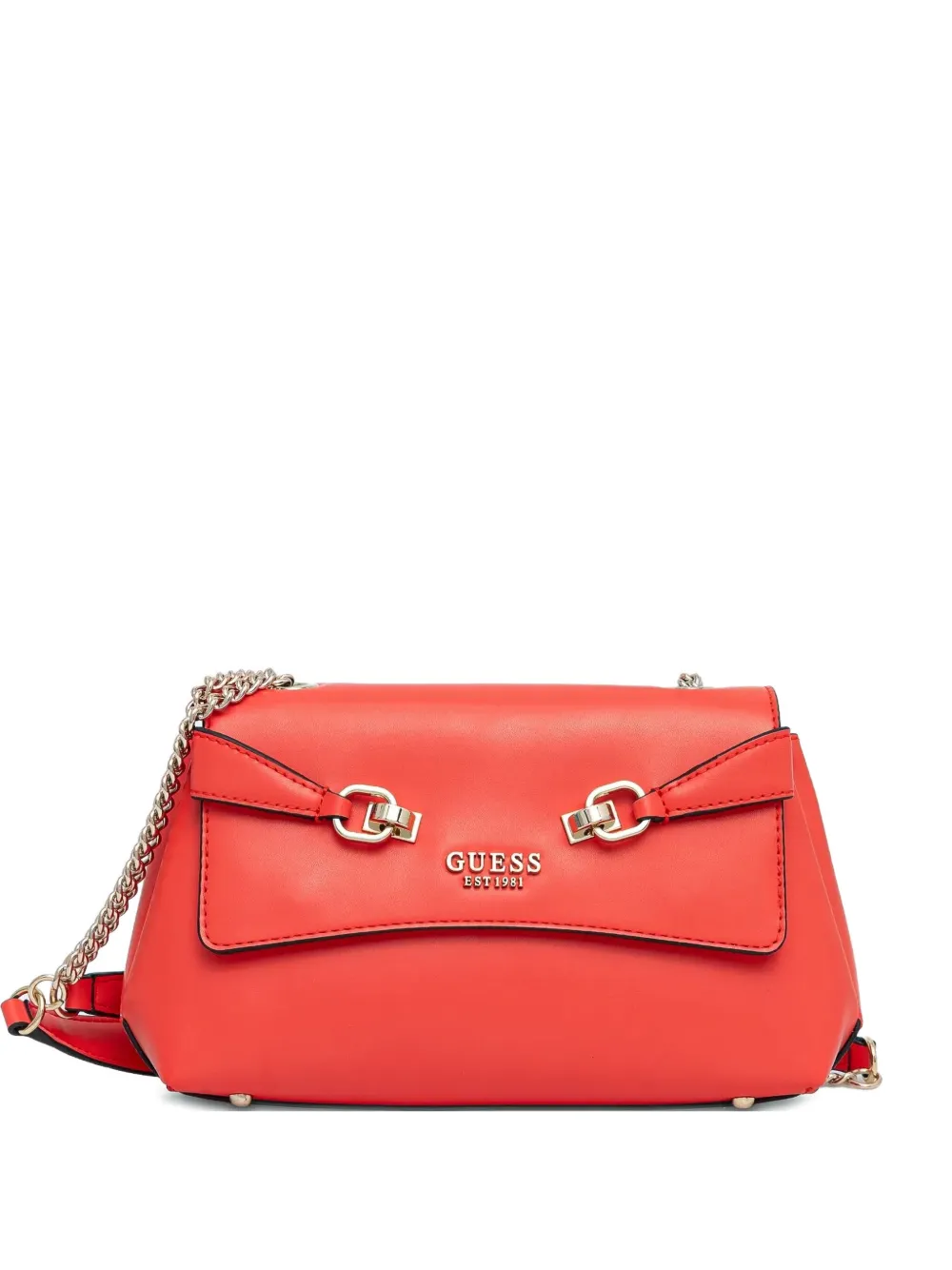 GUESS USA chain-strap flap shoulder bag | Red | Image 1