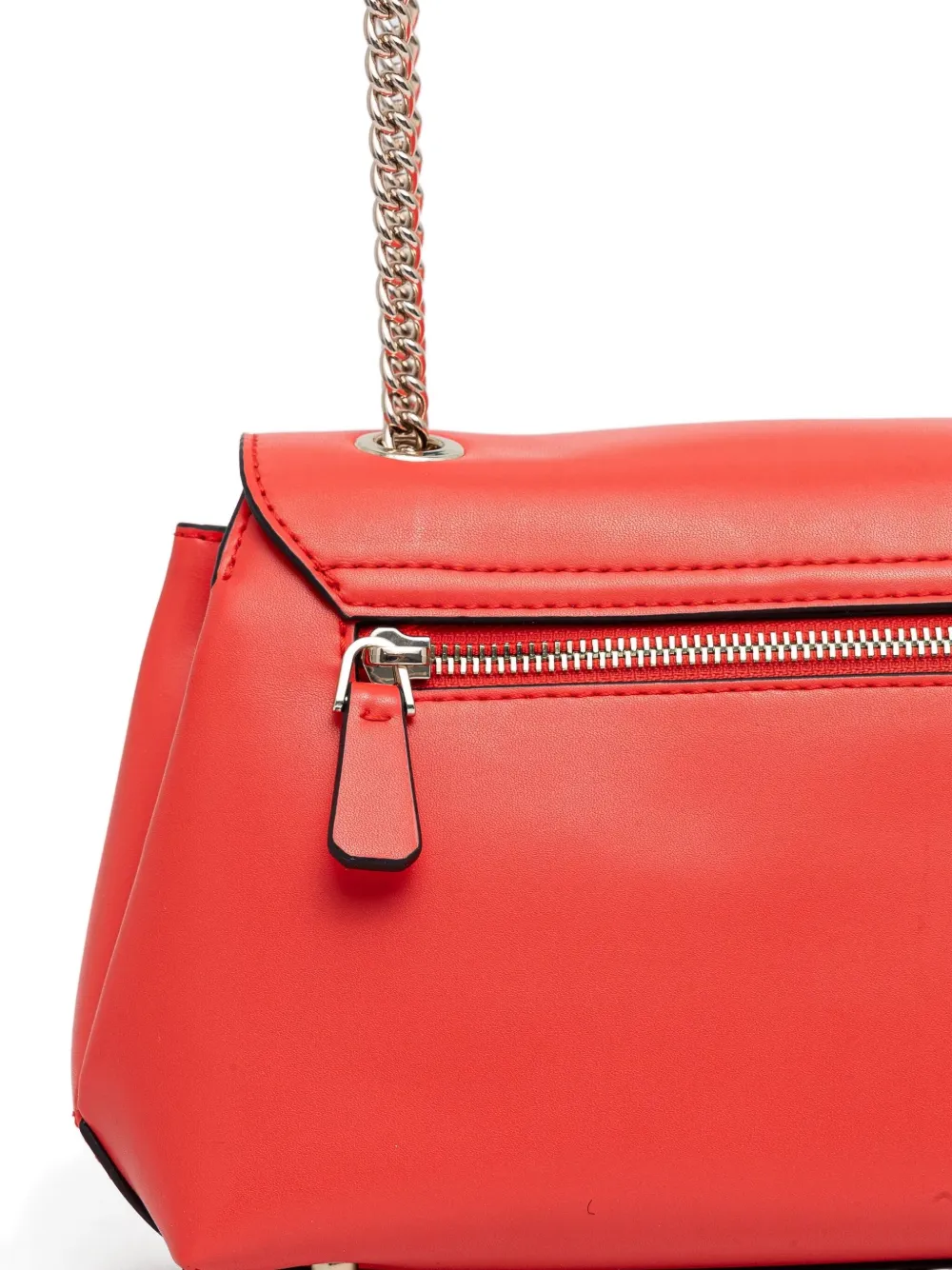 GUESS USA Schoudertas met kettingband en omslag Rood