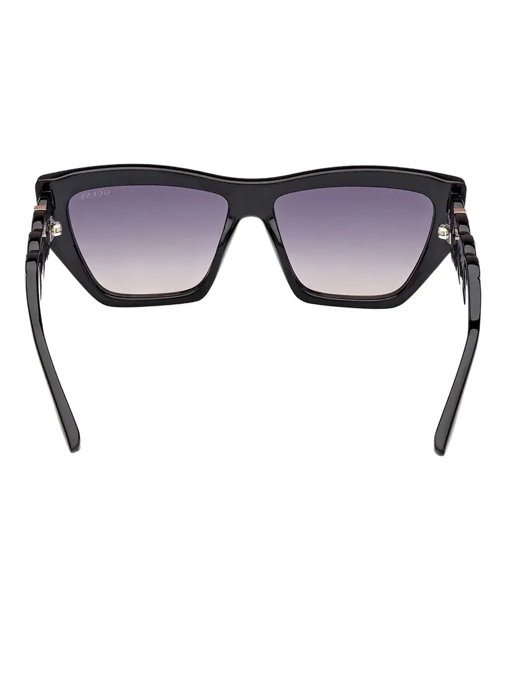 GUESS EYEWEAR Zonnebril met cat-eye montuur Zwart