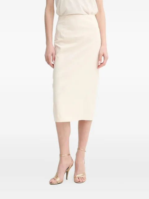 GUESS USA ruched-back midi pencil skirt