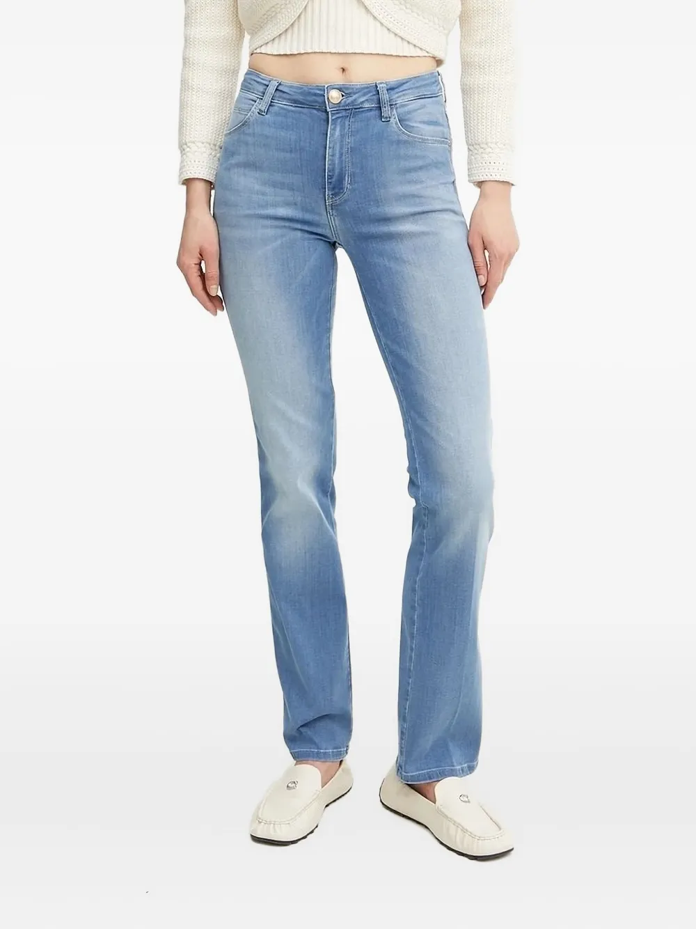 GUESS USA Straight broek Blauw