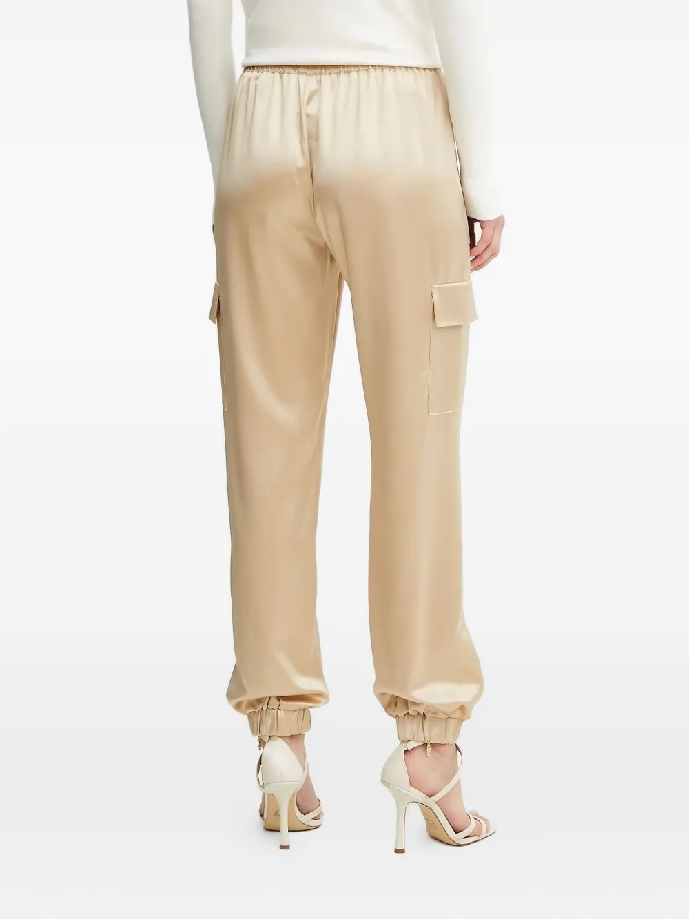 GUESS USA Satijnen broek - Goud