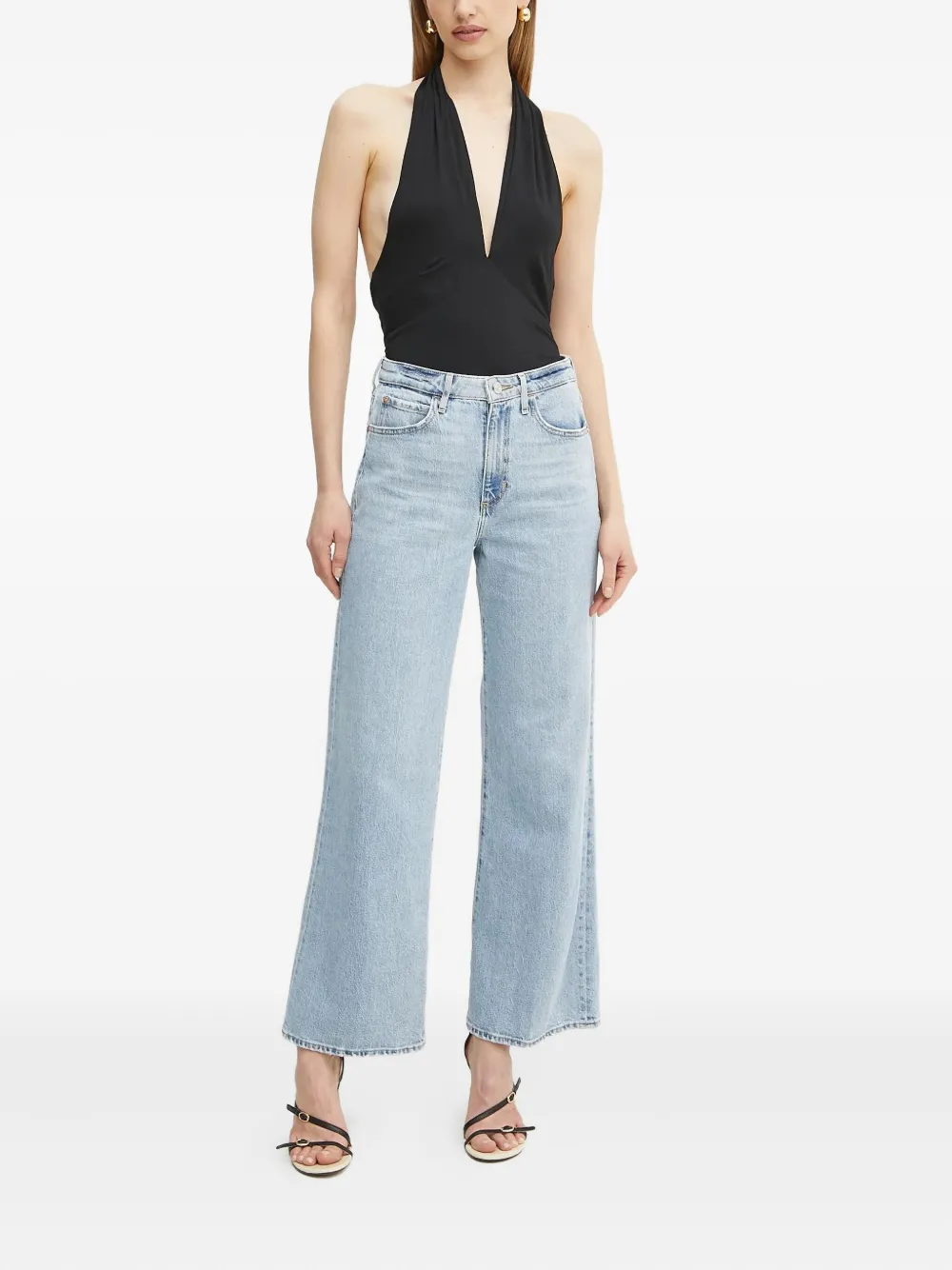 GUESS USA Jeans met logodetail - Blauw
