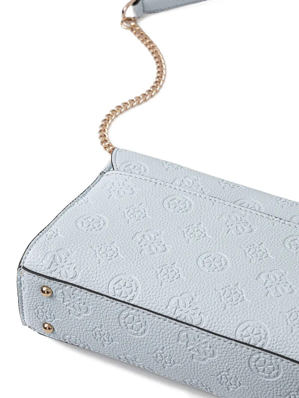 GUESS USA Tas met omslag en logo-reliëf Blauw