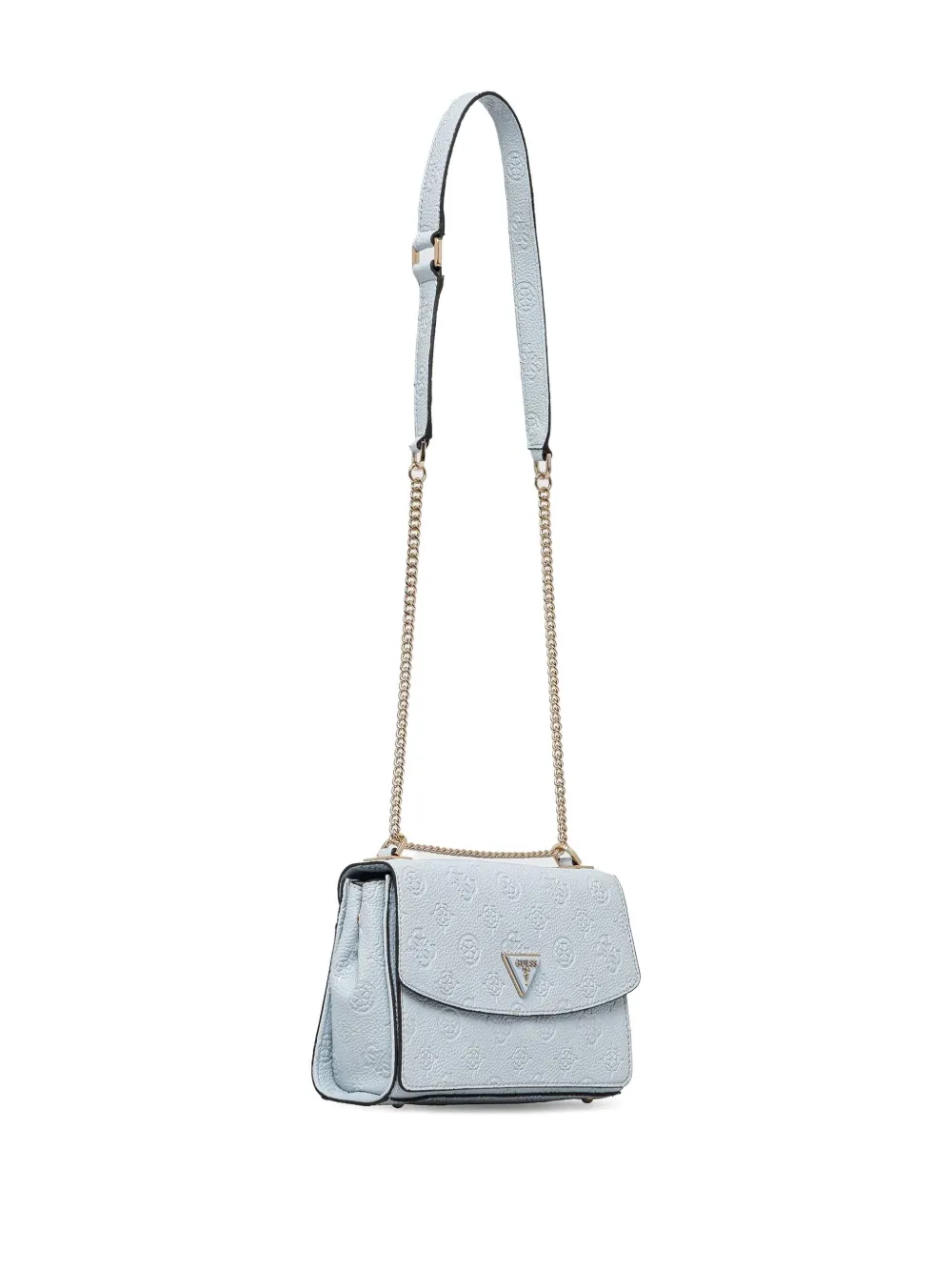GUESS USA Tas met omslag en logo-reliëf Blauw