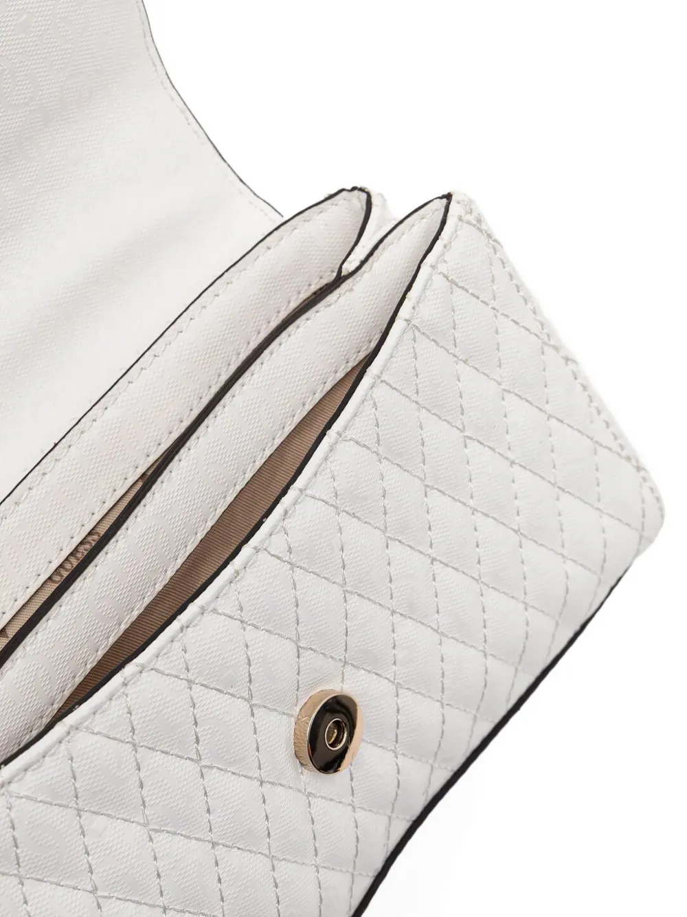 GUESS USA Gewatteerde crossbodytas Wit