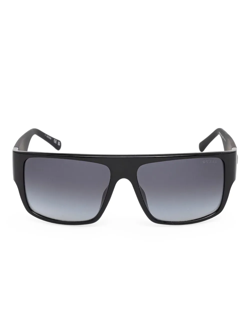 GUESS EYEWEAR スクエアフレーム サングラス - ブラック GUESS EYEWEAR スクエアフレーム サングラス - ブラック