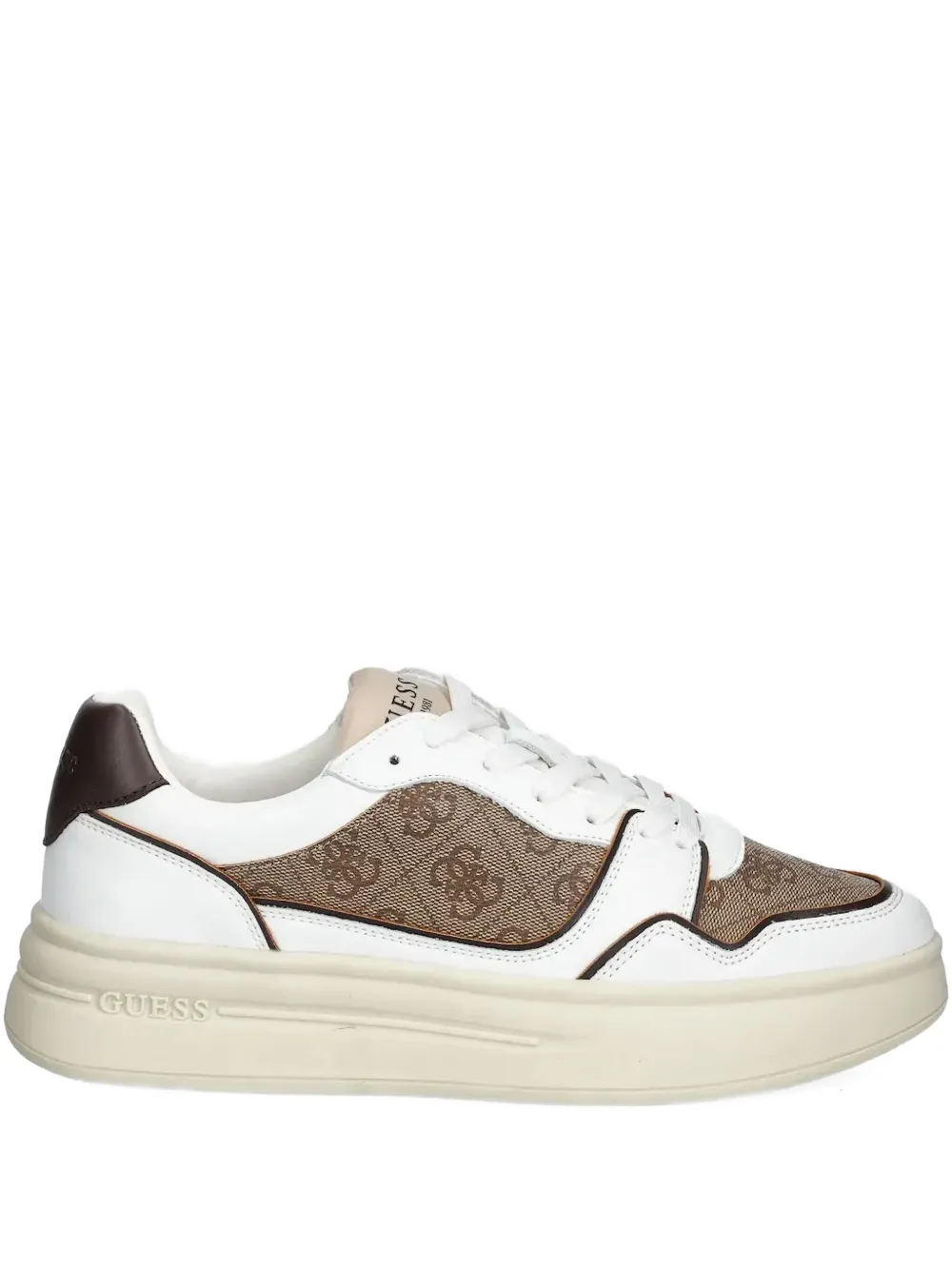 GUESS USA monogram-pattern sneakers | Neutrals | Image 1