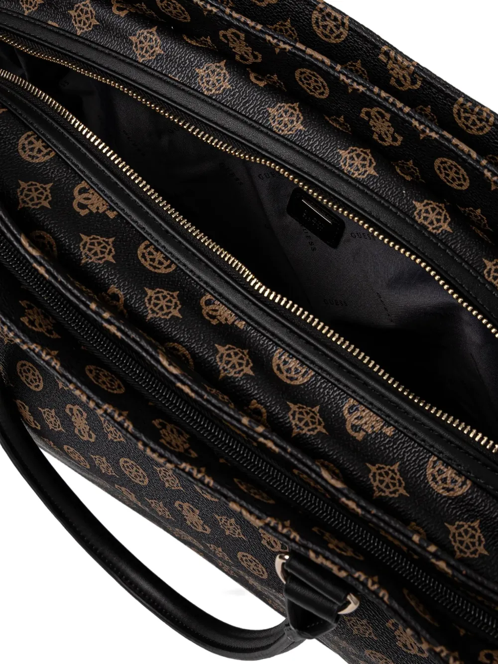 GUESS USA Shopper met 4G Peony-logo Bruin
