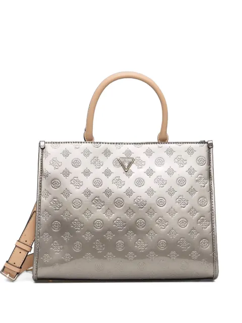 GUESS USA bolsa de mano con logo en relieve