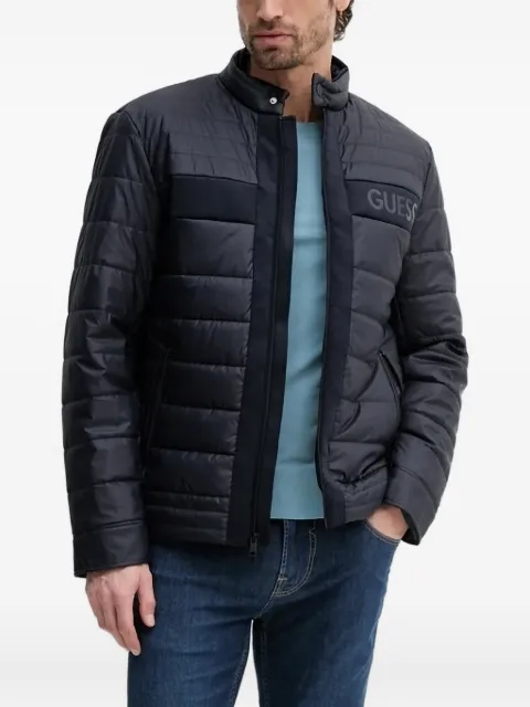 GUESS USA quilted logo jacket