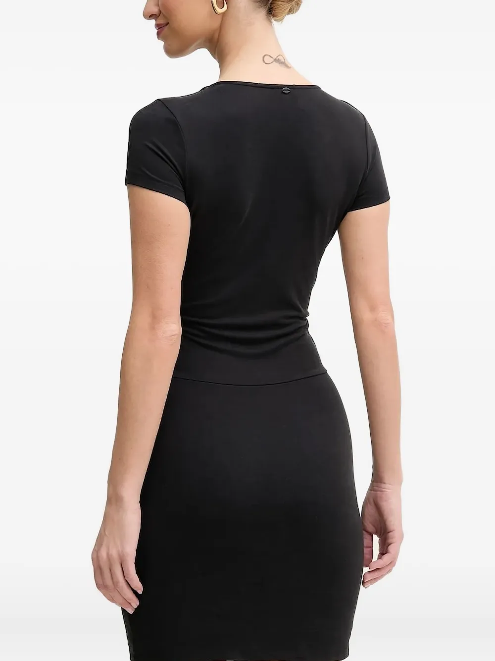 GUESS USA Mini-jurk met ringdetail - Zwart