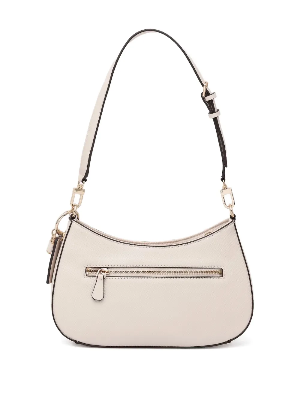 GUESS USA Crossbodytas met logoplakkaat - Beige