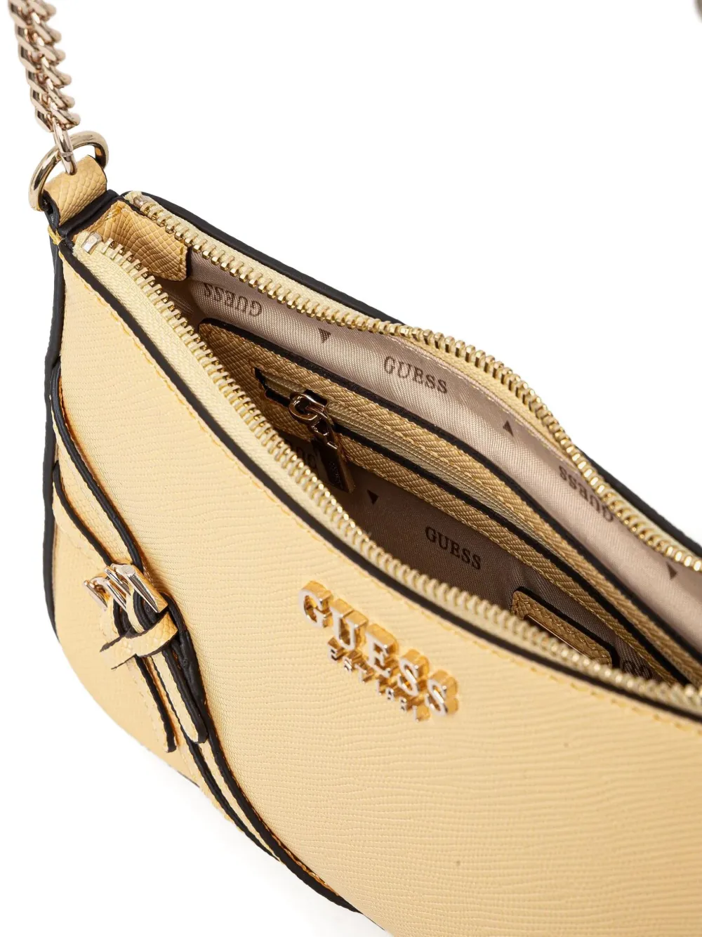 GUESS USA Crossbodytas met kettingdetail Geel