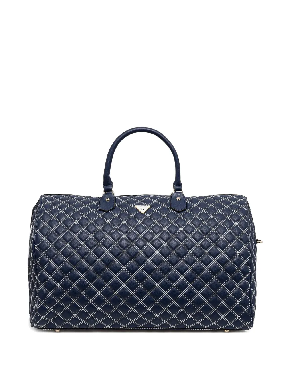 GUESS USA Cruise Vibe quilted weekender Blauw