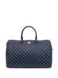 GUESS USA Cruise Vibe quilted weekender - Blue