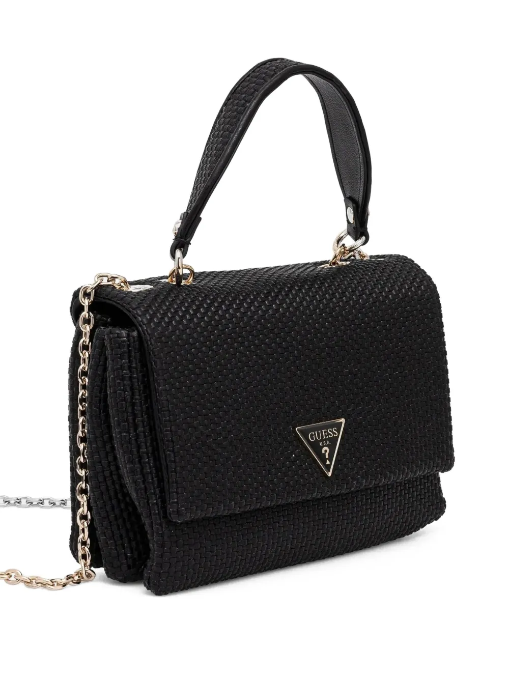 GUESS USA Crossbodytas met textuur Zwart