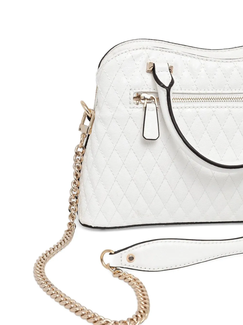 GUESS USA Gewatteerde shopper Wit