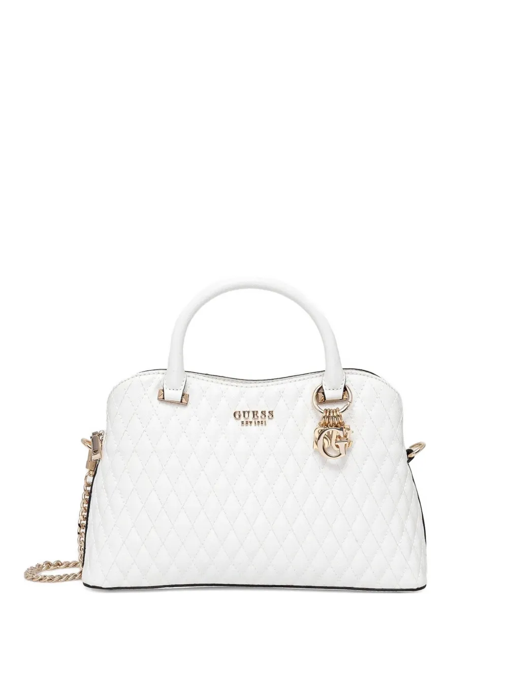 GUESS USA Gewatteerde shopper Wit