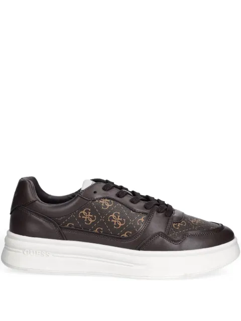 GUESS USA monogram-embellished lace-up sneakers