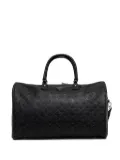 GUESS USA logo-embossed duffle bag - Black