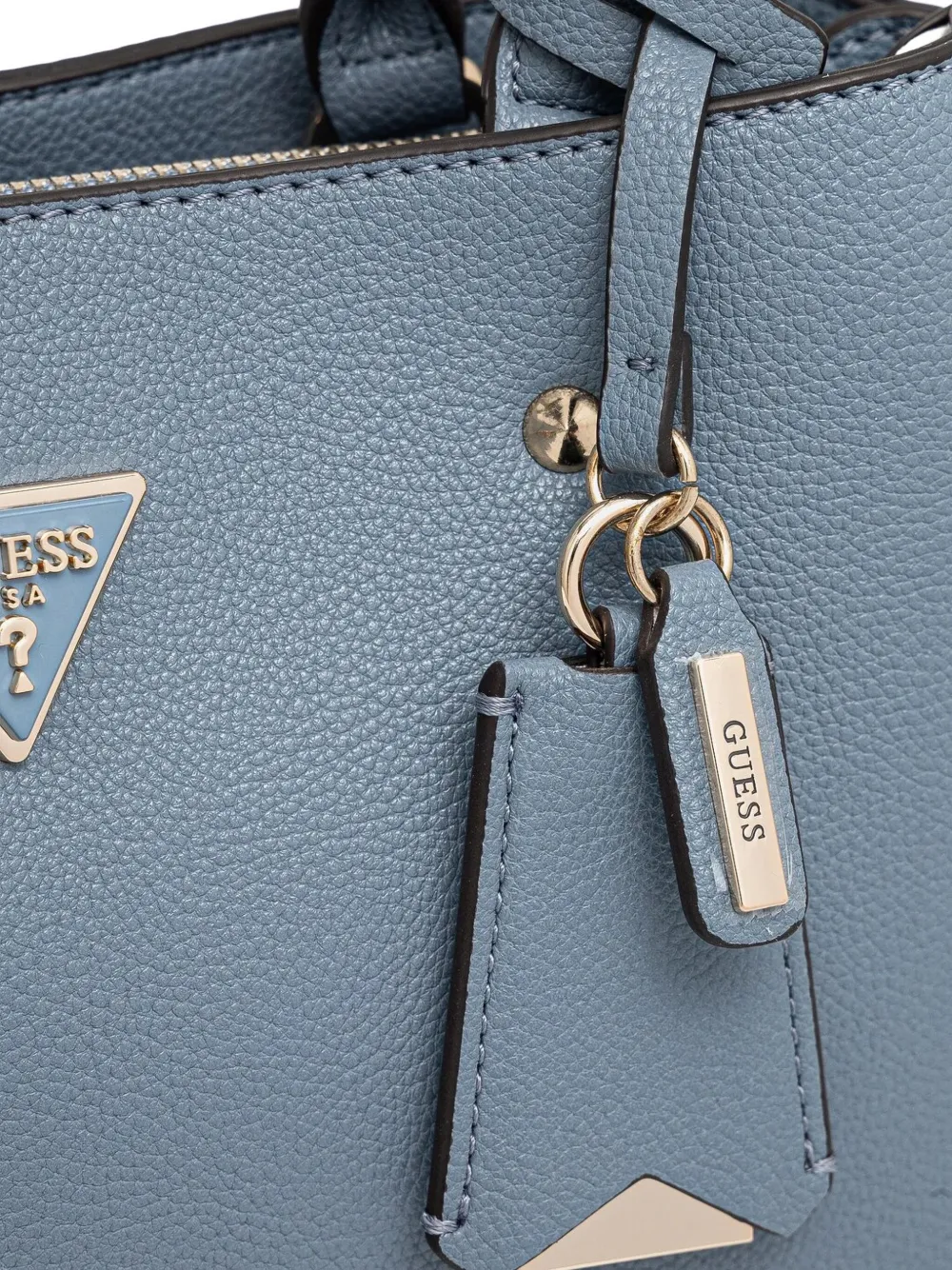 GUESS USA Schoudertas met textuur Blauw