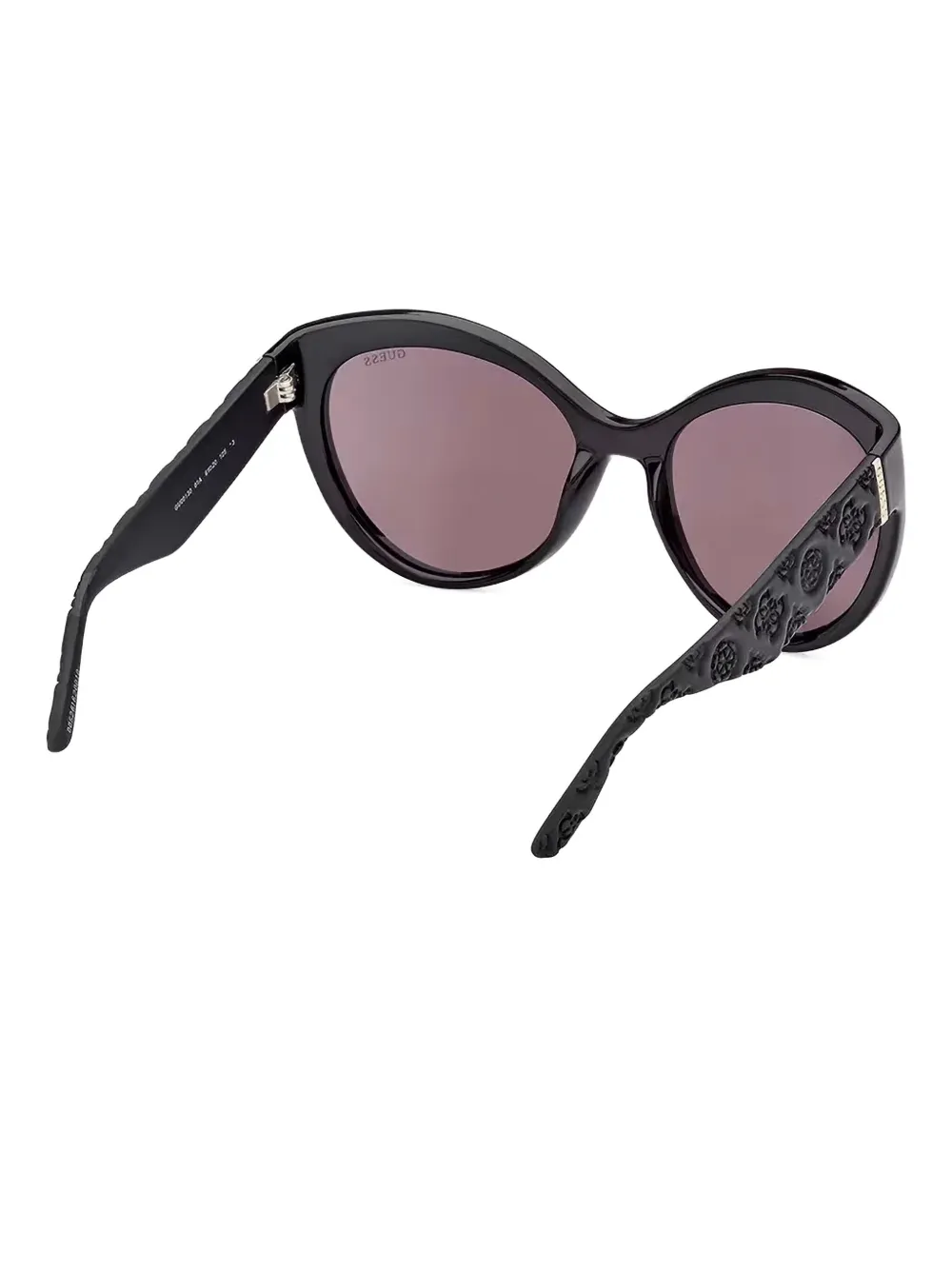 GUESS EYEWEAR ロゴ キャットアイ サングラス | ブラック