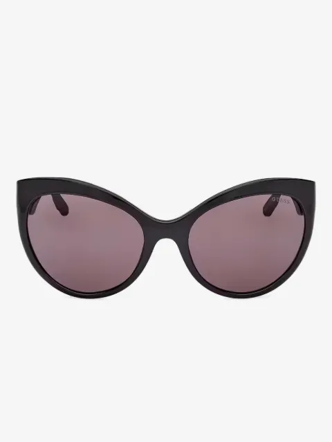 GUESS EYEWEAR logo凹面压花猫眼框太阳眼镜