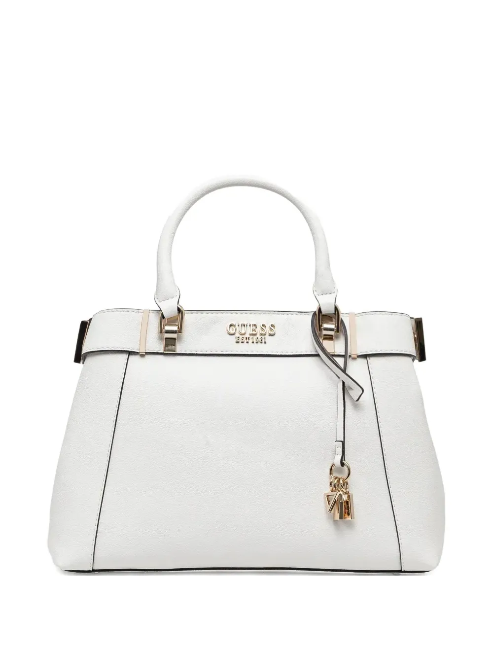 logo-lettering tote bag