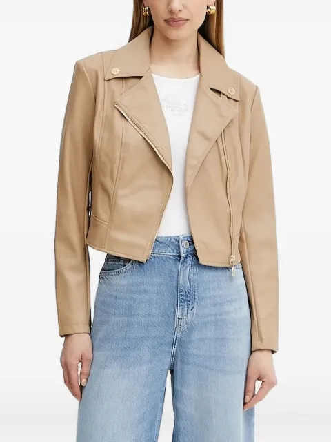 GUESS USA long-sleeve biker jacket