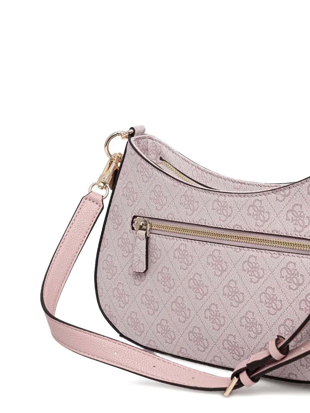 GUESS USA monogram tote bag Roze