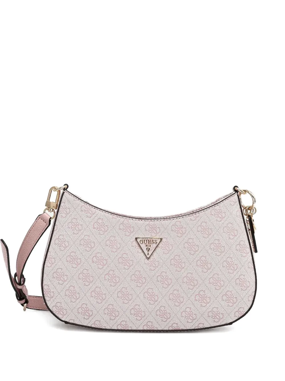 GUESS USA monogram tote bag Roze