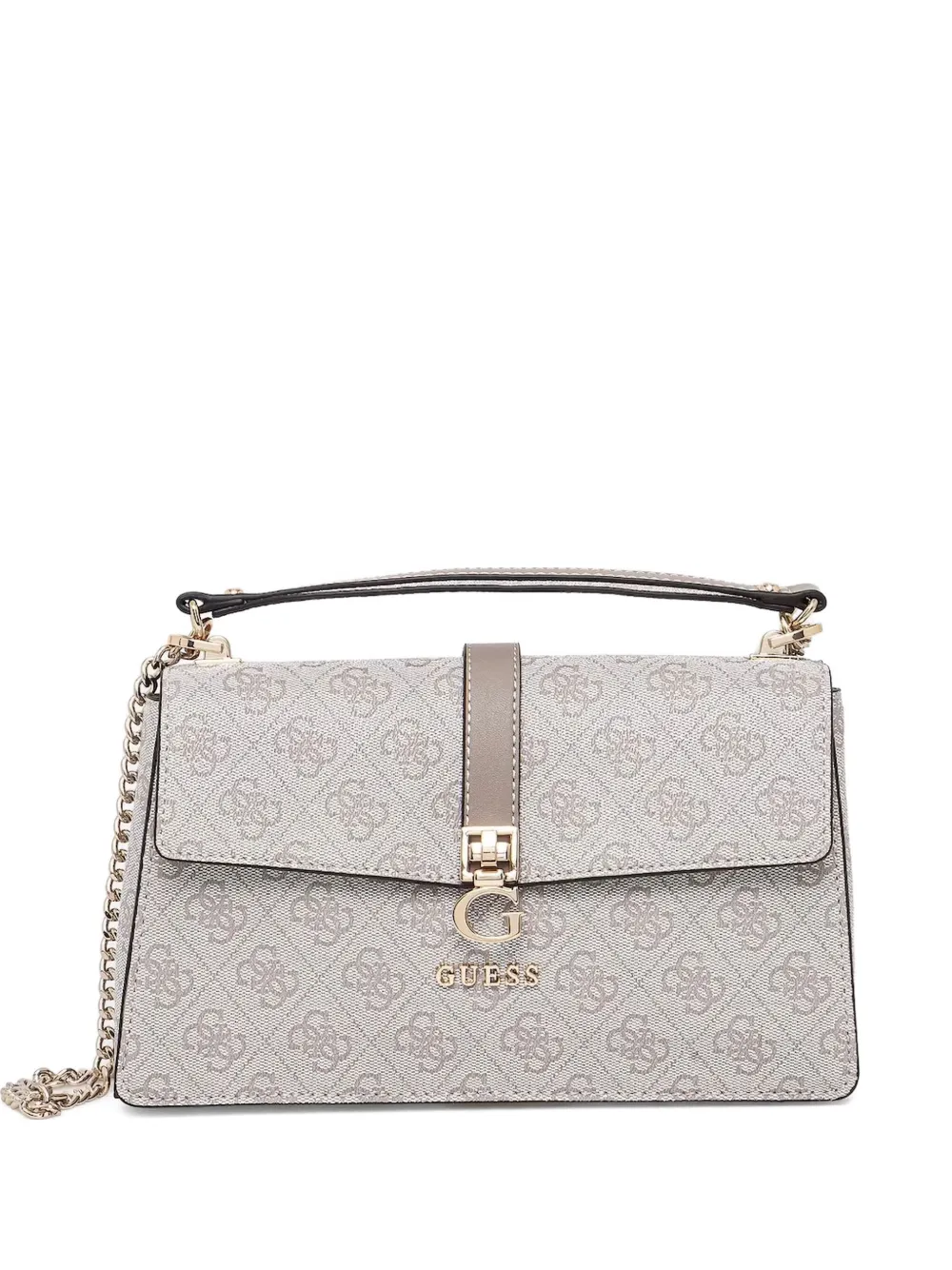 GUESS USA monogram crossbody bag | Grey | Image 1