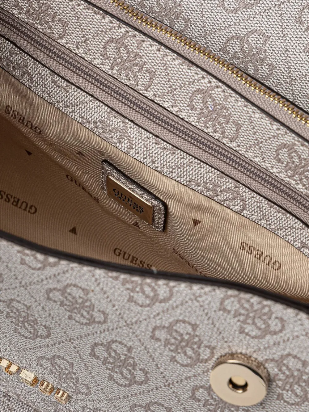 GUESS USA Crossbodytas met monogram Grijs