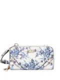 GUESS USA floral-print crossbody bag - Blue
