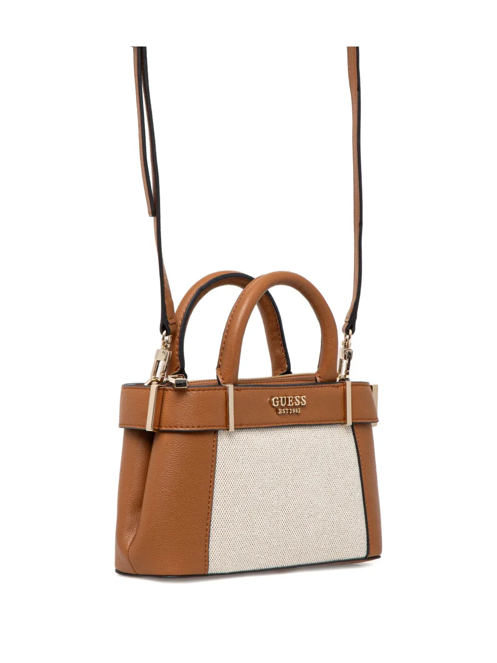 GUESS USA Crossbodytas met logo Bruin